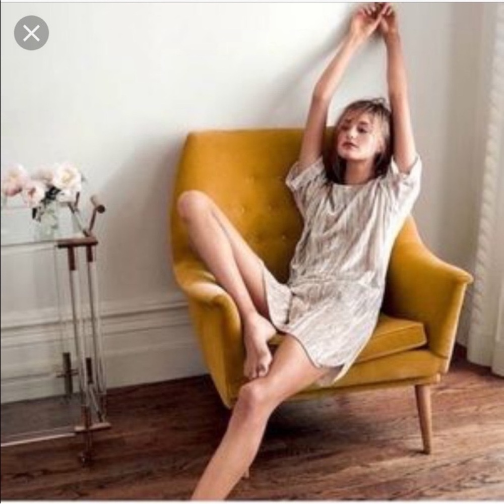 Anthropologie Cream Dress